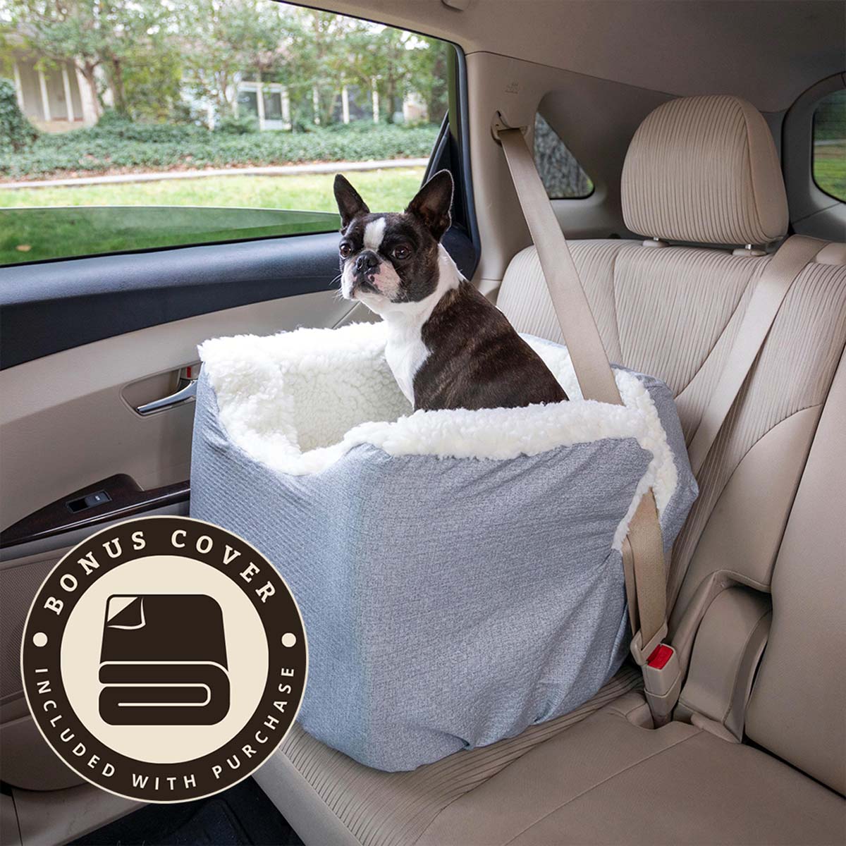 Second Product Image for Lookout 1 Dog Car Seat + Extra Cover