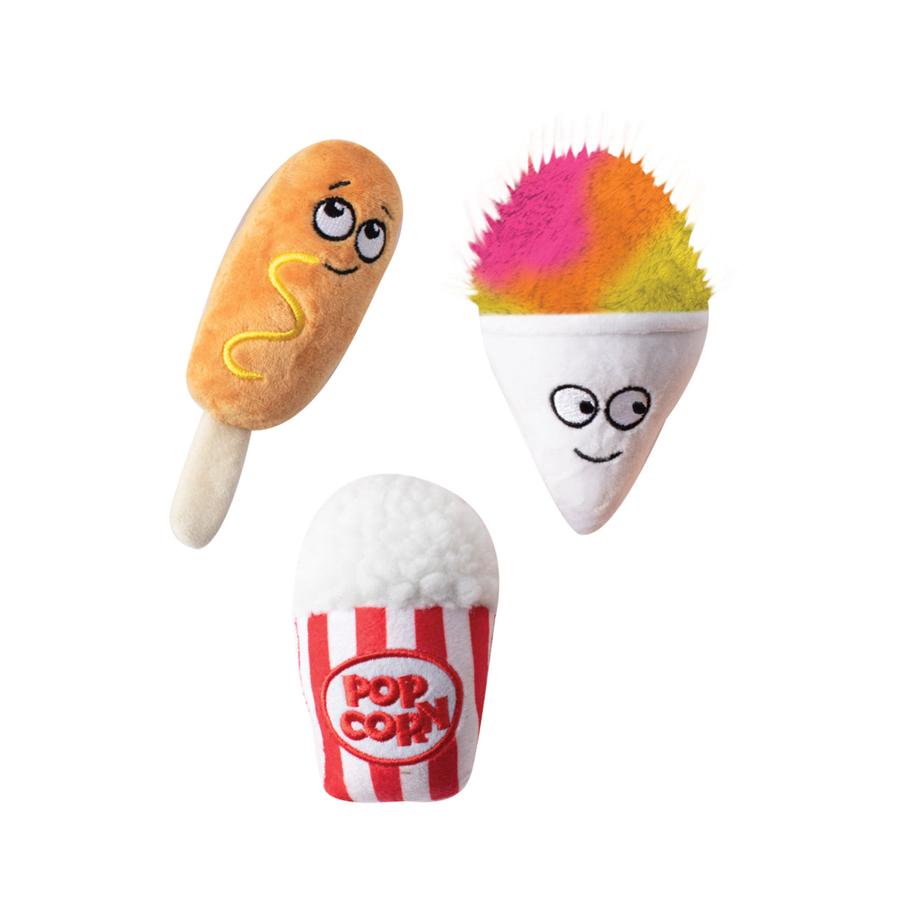Food Junkie Small Dog 9-Toy Play Set