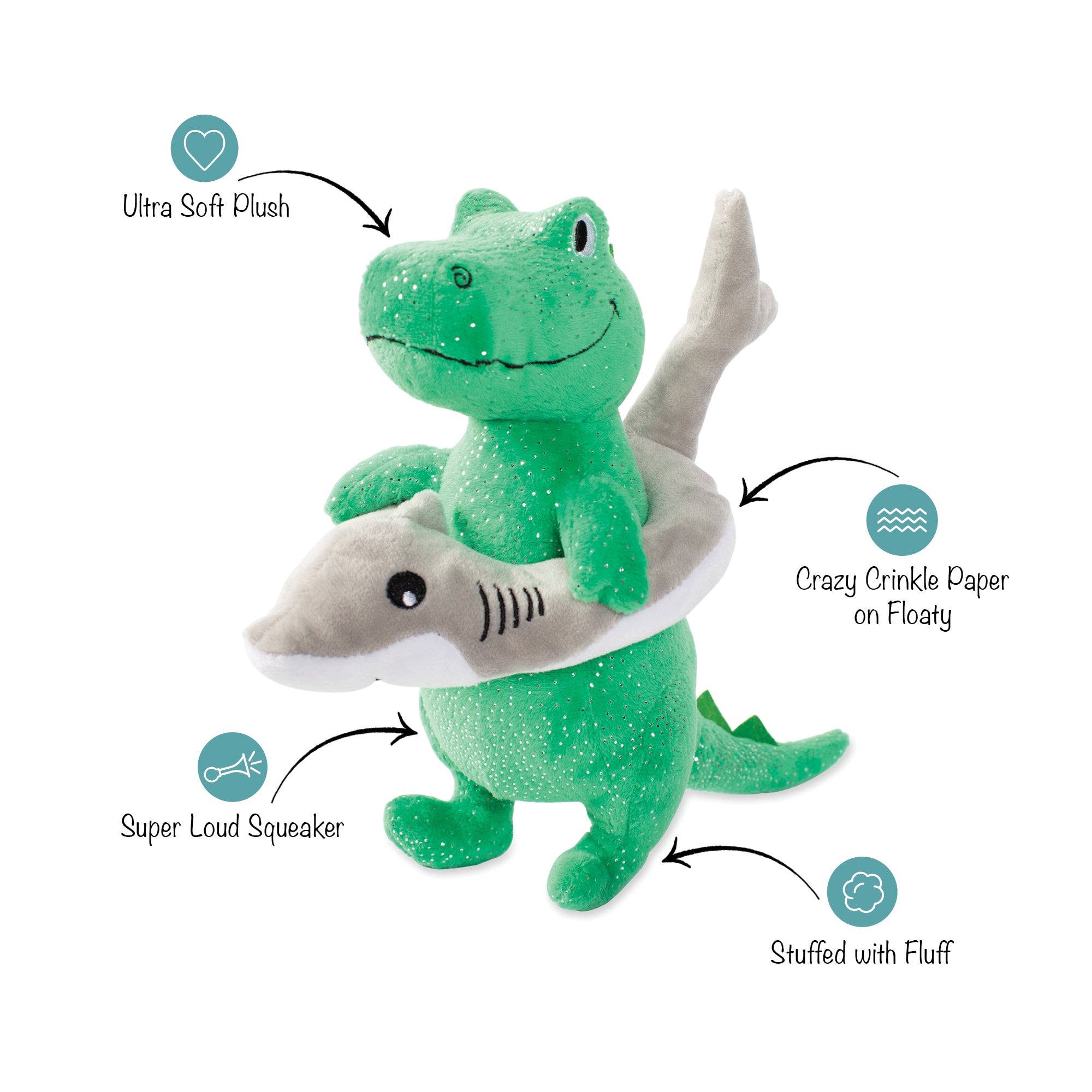 Best of the Rex's Dog Toy 2-Pack