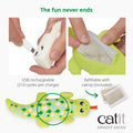 Catit Groovy Fish & Gecko 2-Piece Cat Toy Set