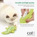 Catit Groovy Fish & Gecko 2-Piece Cat Toy Set