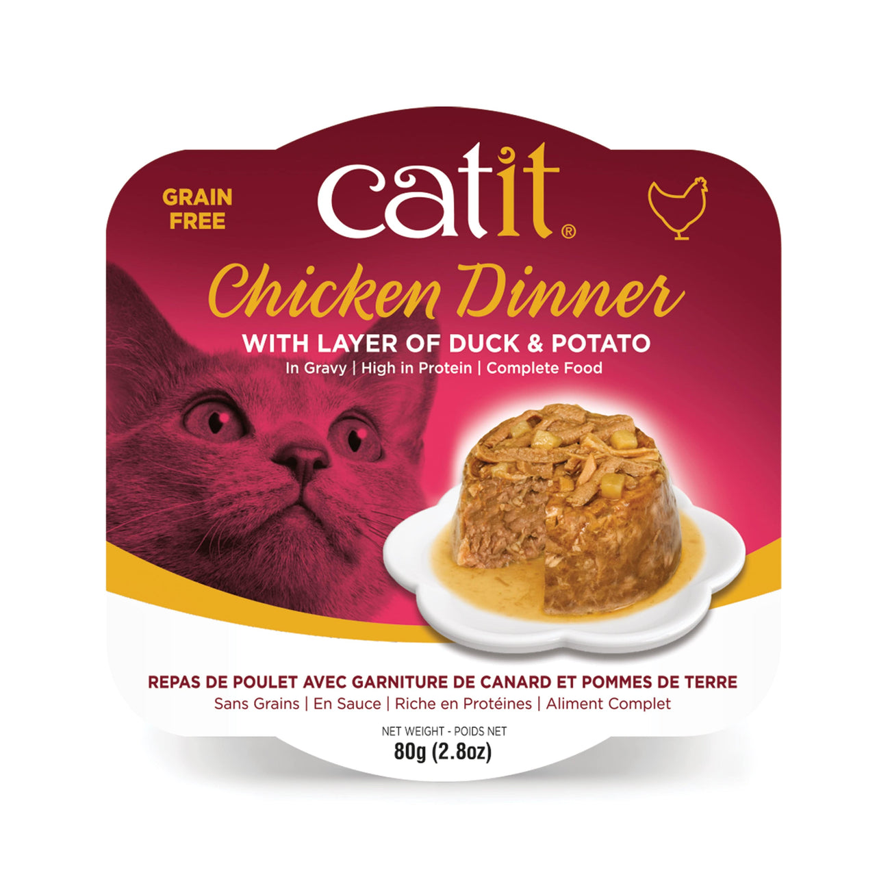 Catit Chicken Dinners Assorted 24-Pack