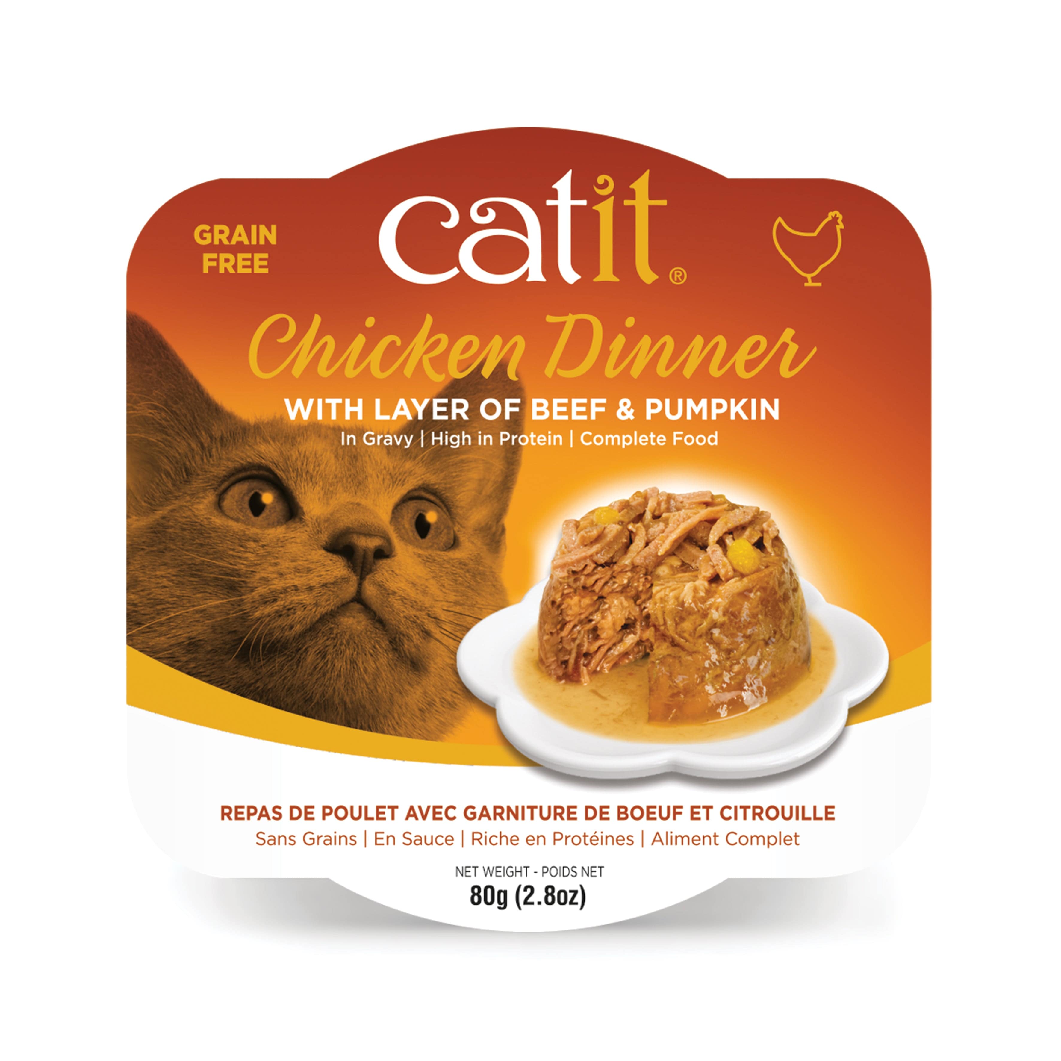 Catit Chicken Dinners Assorted 24-Pack