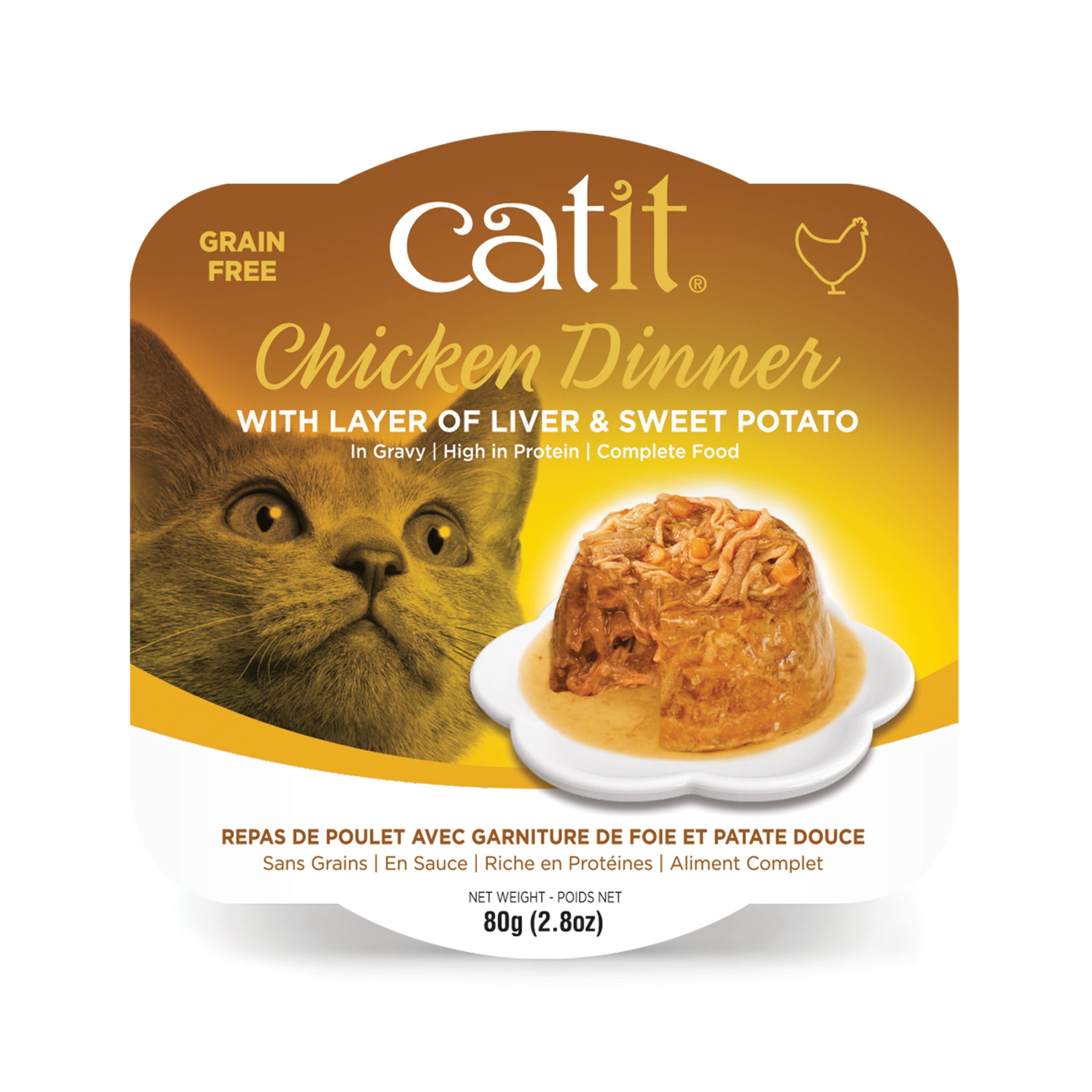 Catit Chicken Dinners Assorted 24-Pack
