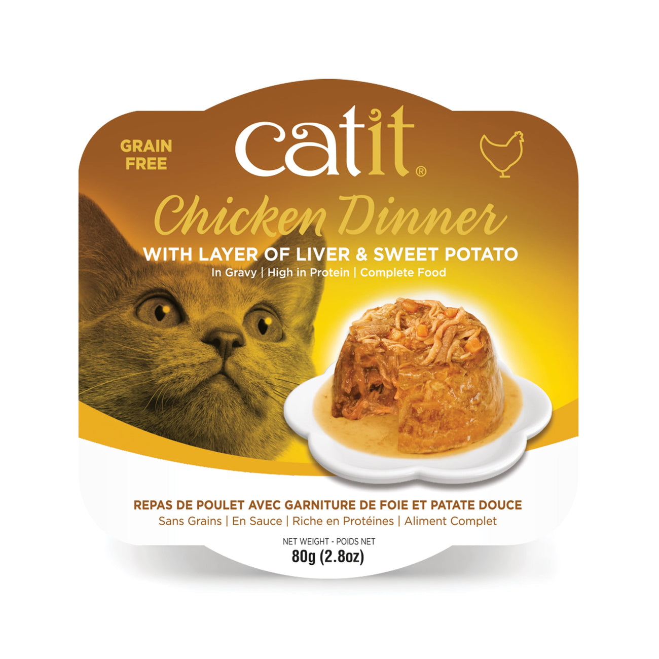 Catit Chicken Dinners Assorted 24-Pack