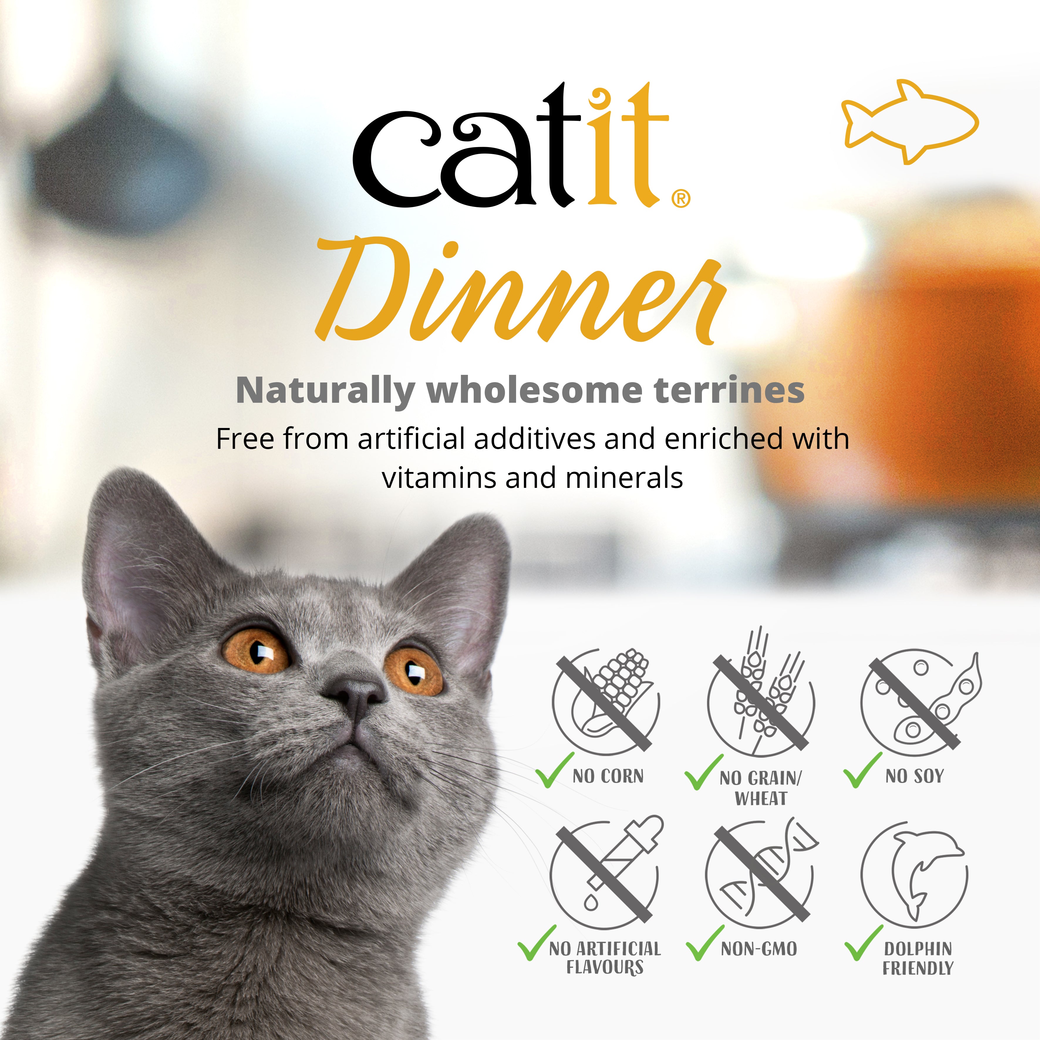 Catit Seafood Dinners Assorted 24-Pack