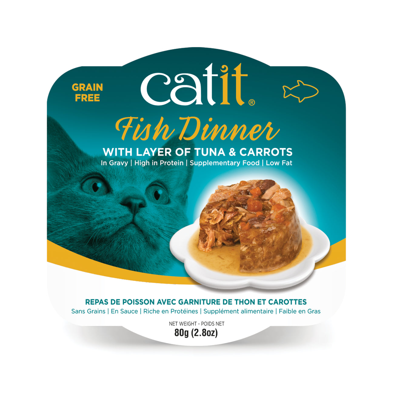 Catit Seafood Dinners Assorted 24-Pack