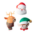 Furry Little Christmas Pals Dog Toy 8-Pack
