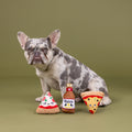 Food Junkie Small Dog 9-Toy Play Set