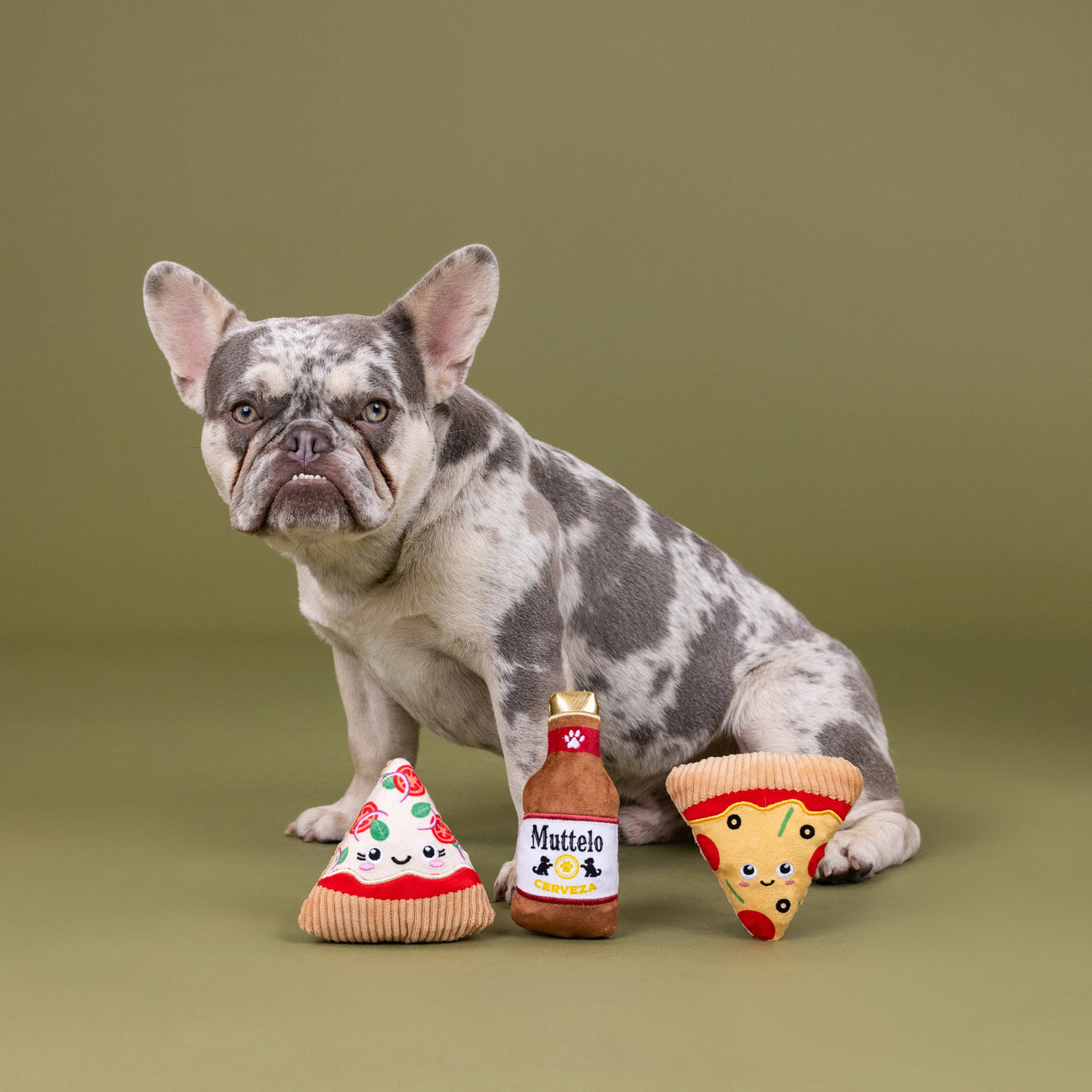 Food Junkie Small Dog 9-Toy Play Set