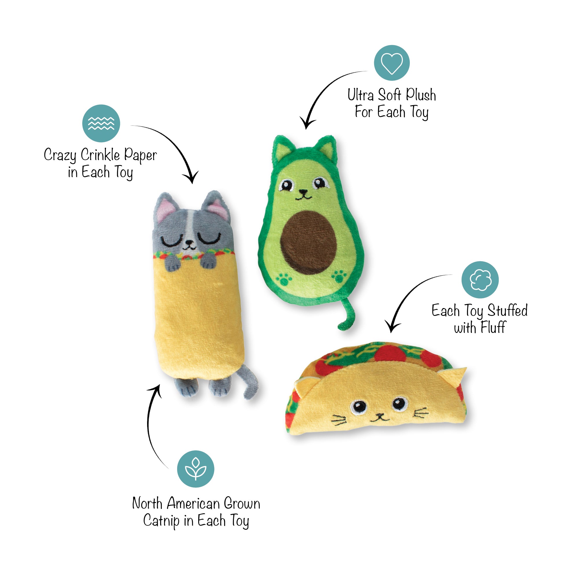 Feline Fiesta & Fun Cat Toy 9-Pack