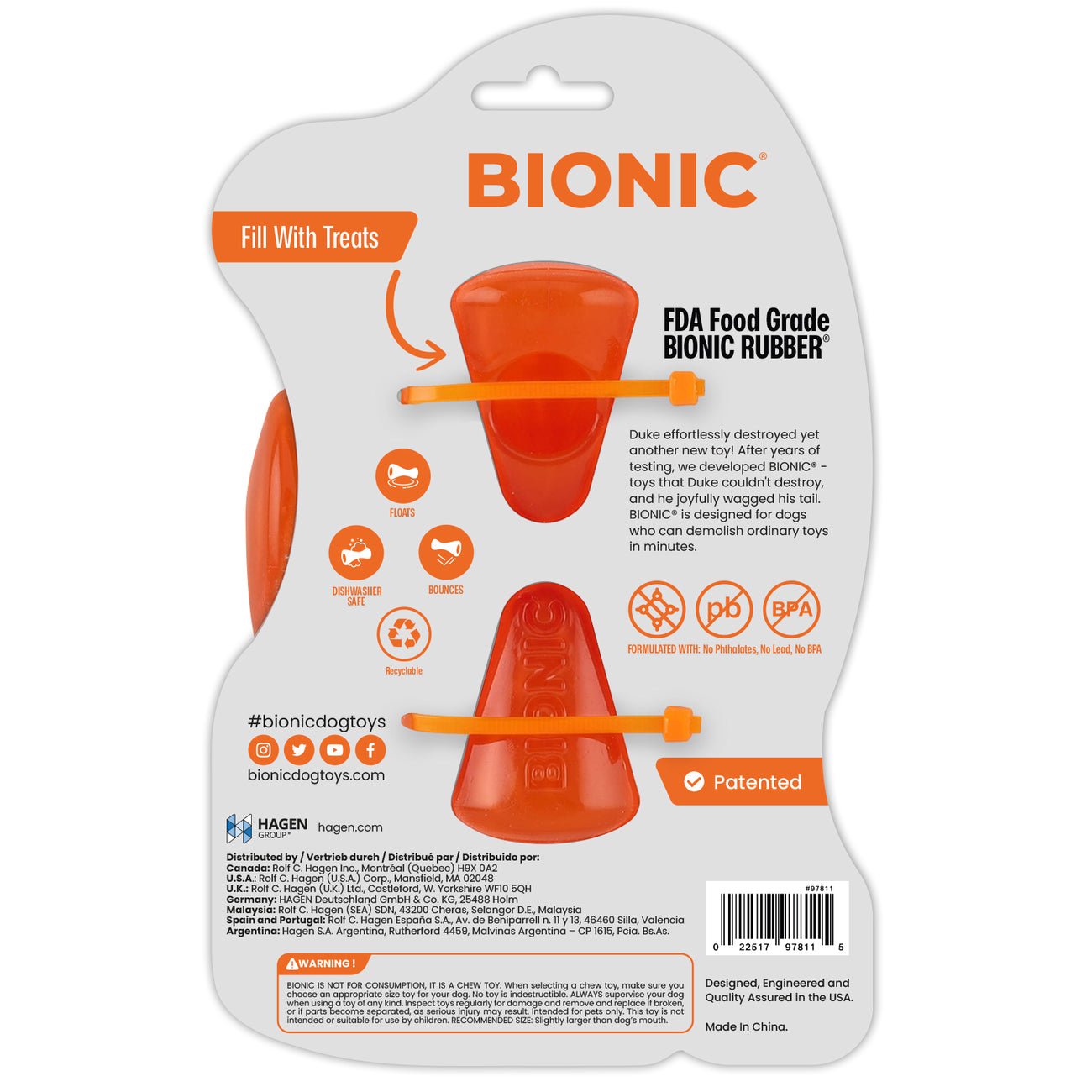 Bionic Treat Stuffers 3 Pk