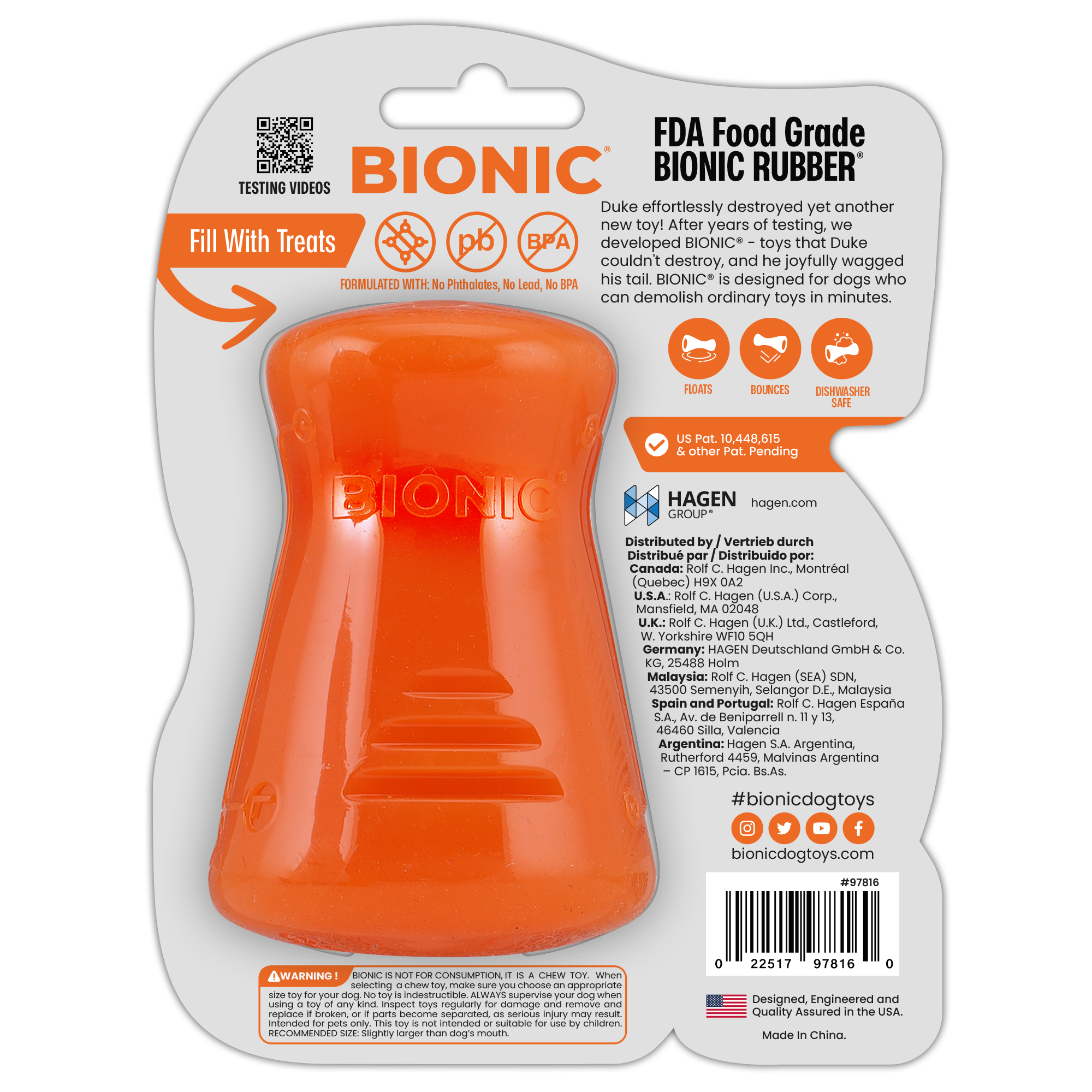 Bionic Treat Stuffers 3 Pk