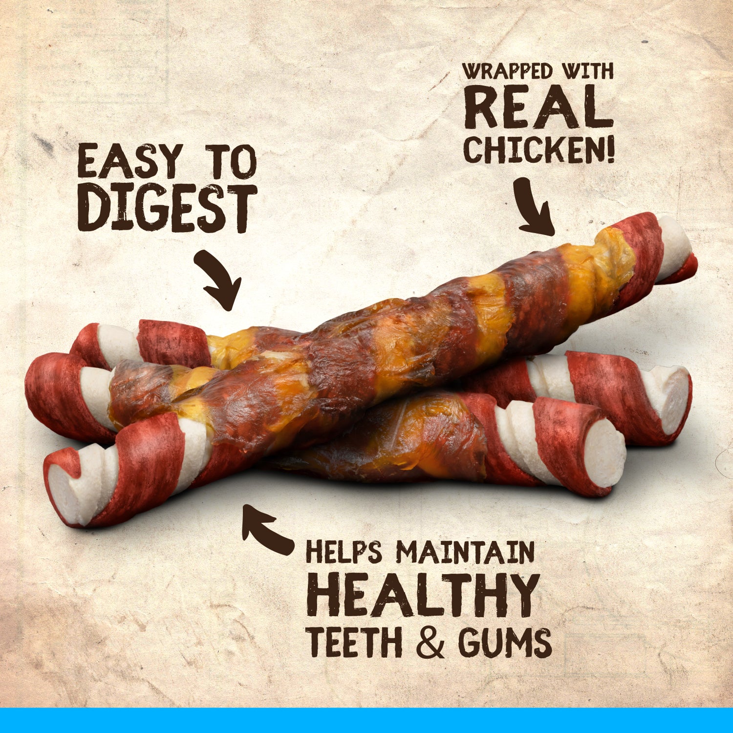 Better Than Rawhide Twists 4pk