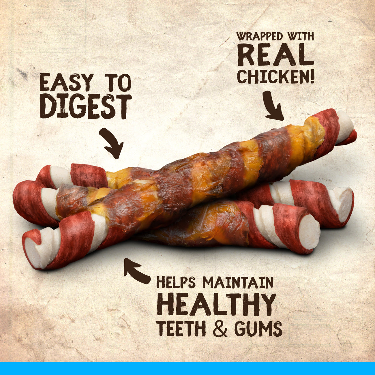 Better Than Rawhide Twists 4pk