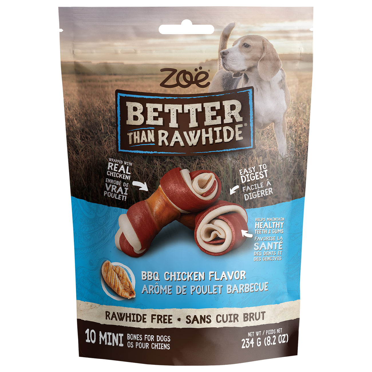 Better Than Rawhide Mini Bones 4pk