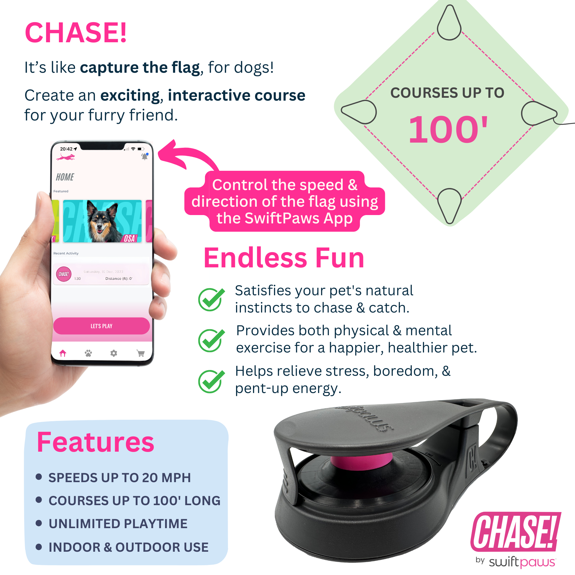 SwiftPaws Chase!