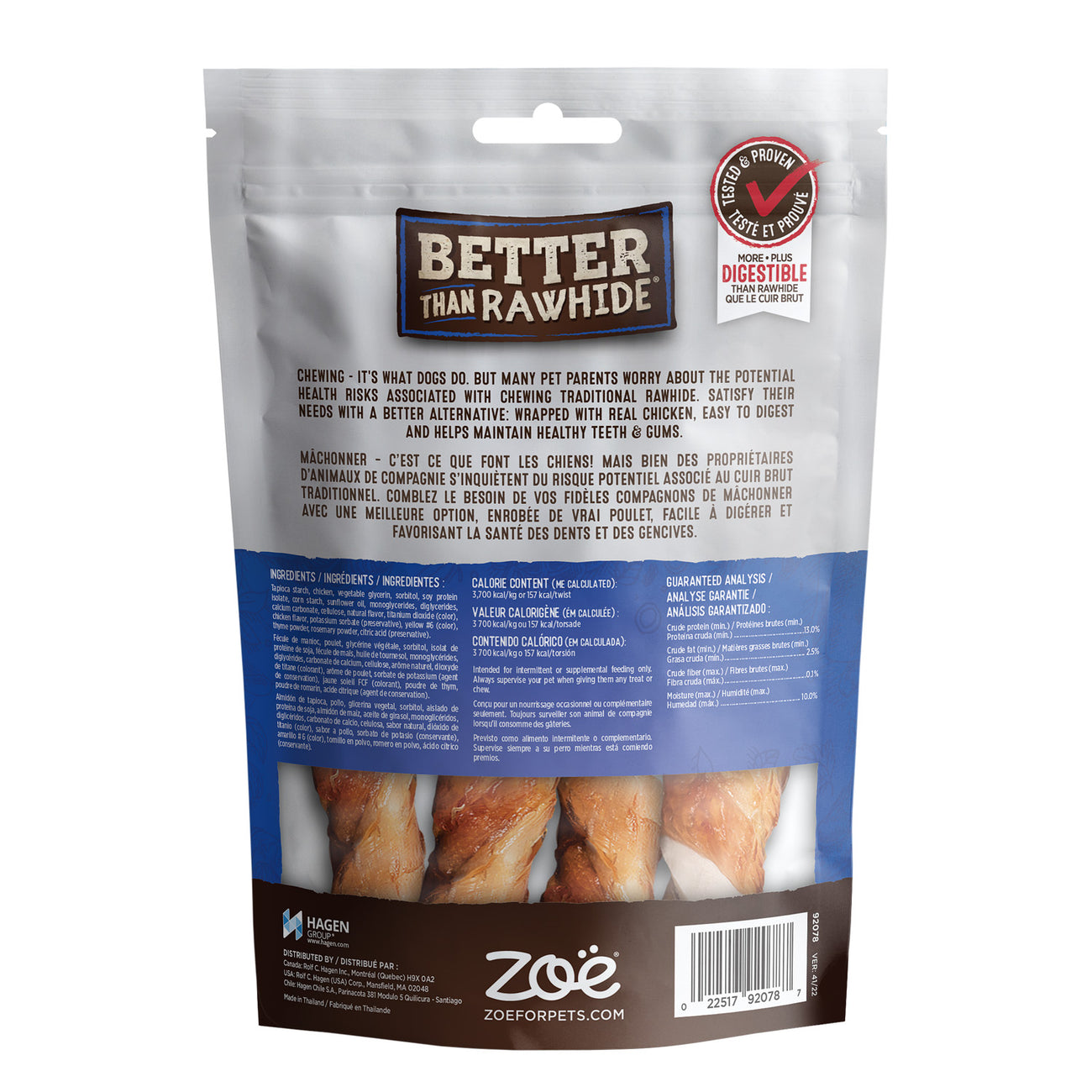 Better Than Rawhide Twists 5pk