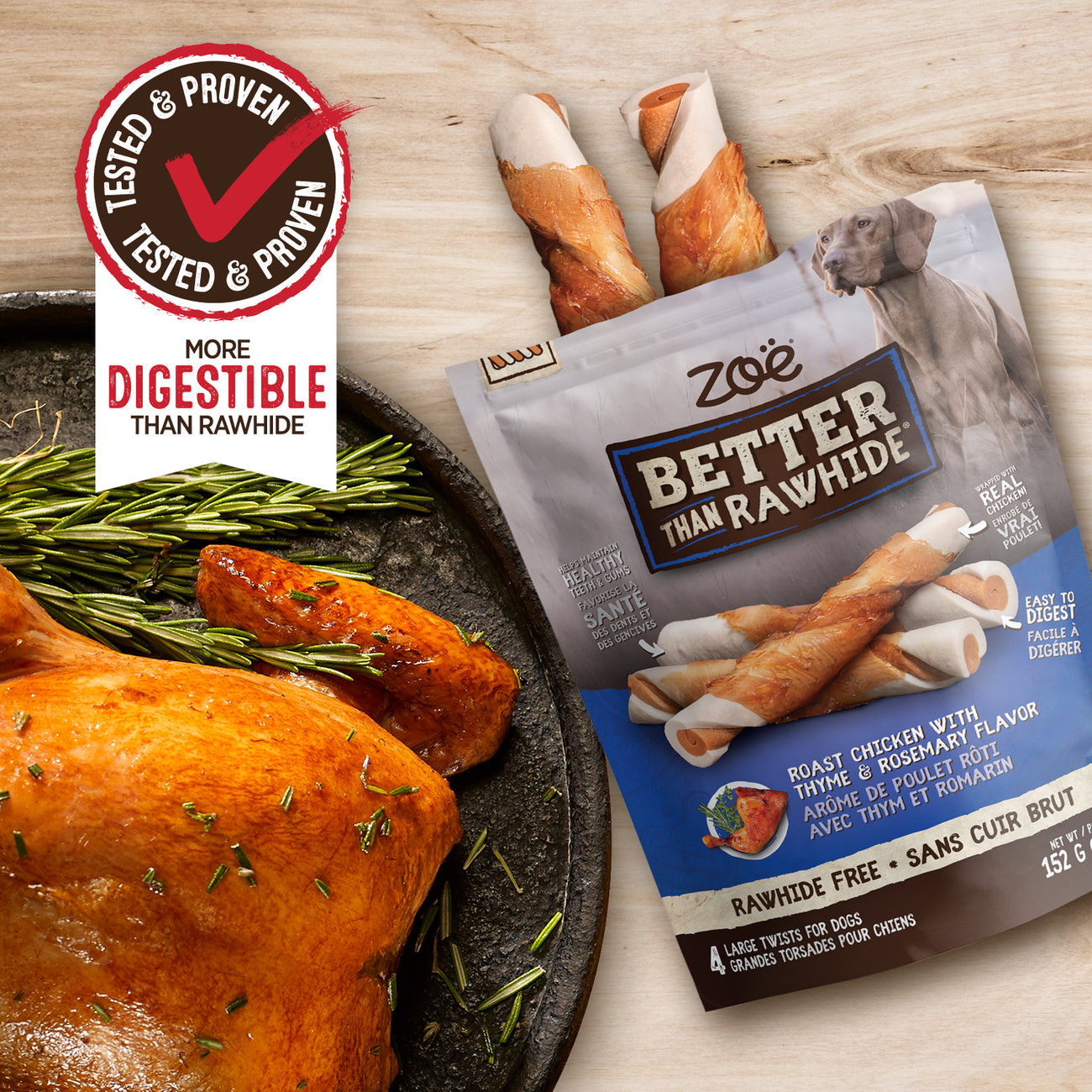 Better Than Rawhide Twists 5pk