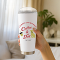 Coffee & My Dog 18-oz Double-Wall Stainless Steel Tumbler