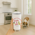 Coffee & My Dog 18-oz Double-Wall Stainless Steel Tumbler