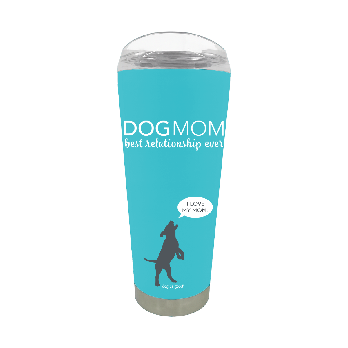 Dog Mom 18-oz Double-Wall Stainless Steel Tumbler