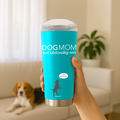 Dog Mom 18-oz Double-Wall Stainless Steel Tumbler