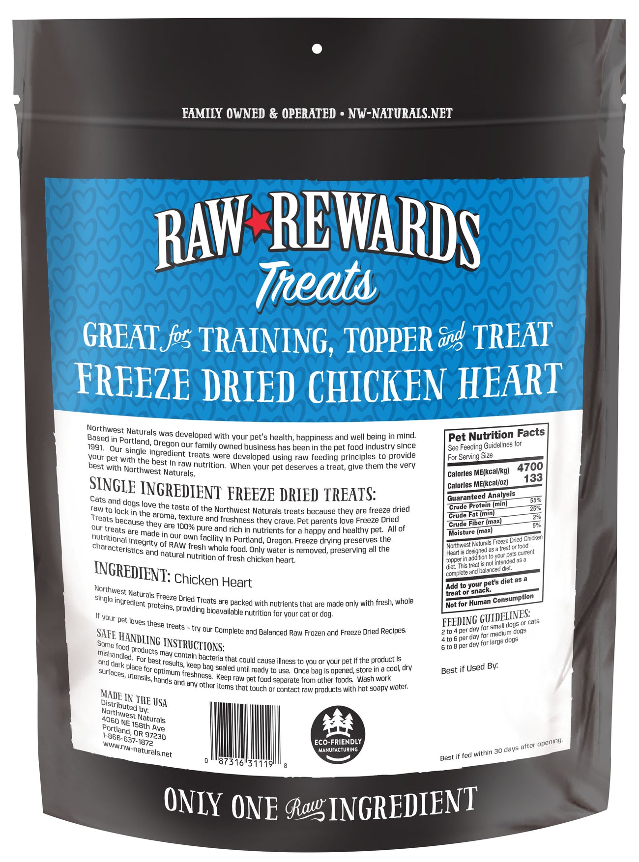 Raw Rewards Dried Treats