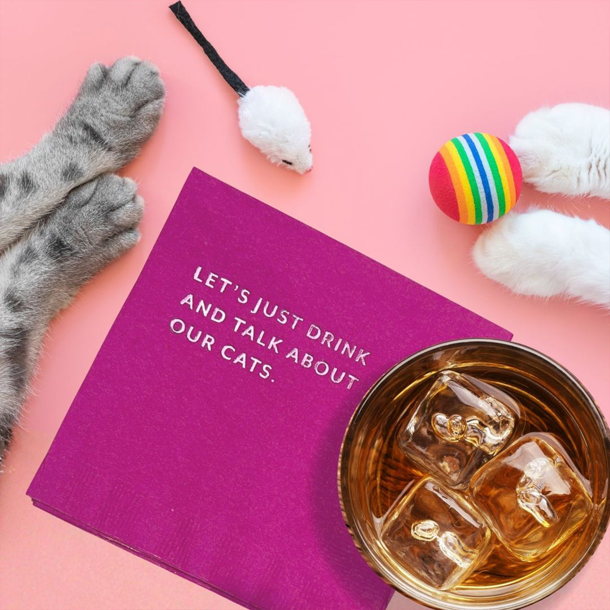 Pet Themed Cocktail Napkins