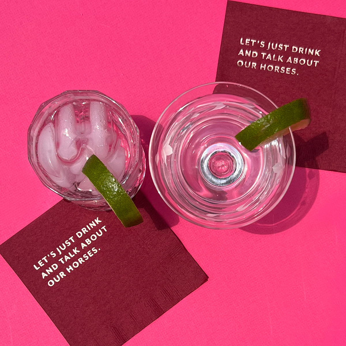 Pet Themed Cocktail Napkins