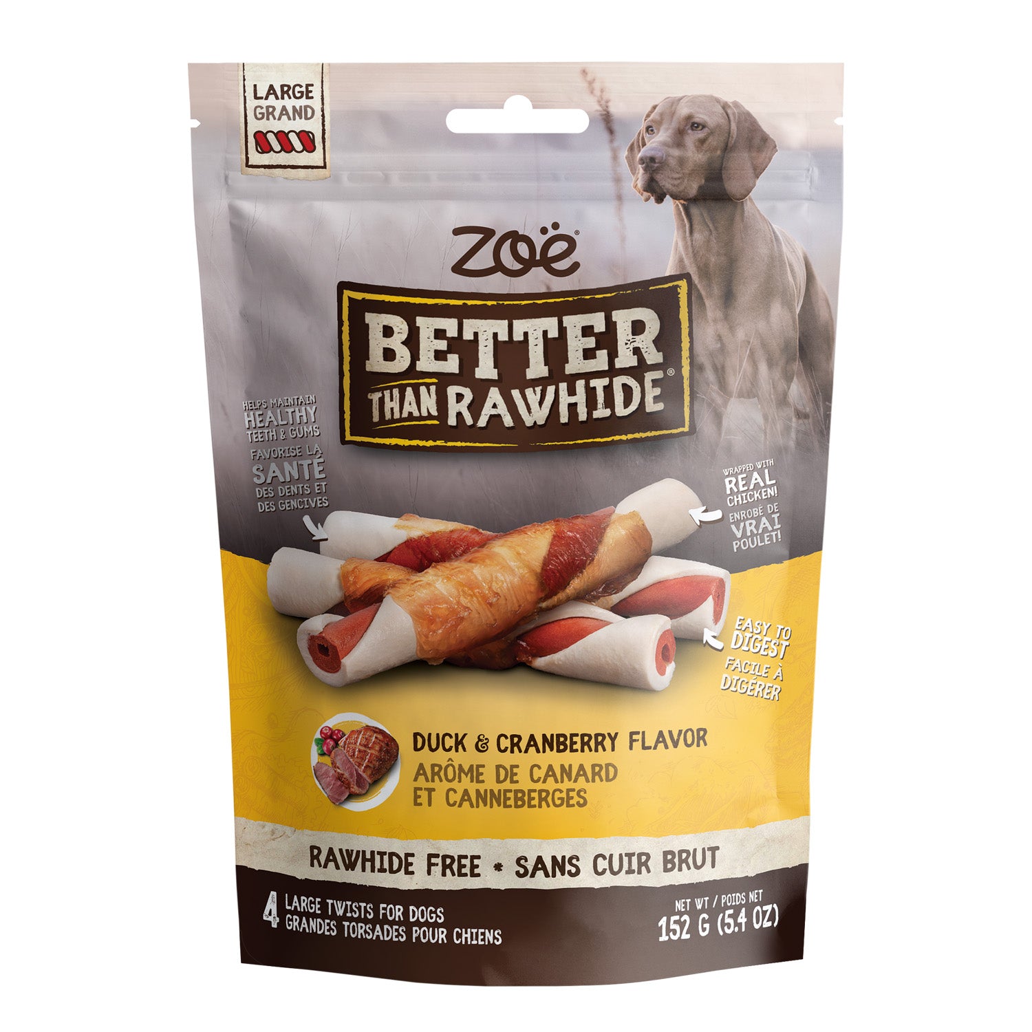 Better Than Rawhide Twists 5pk