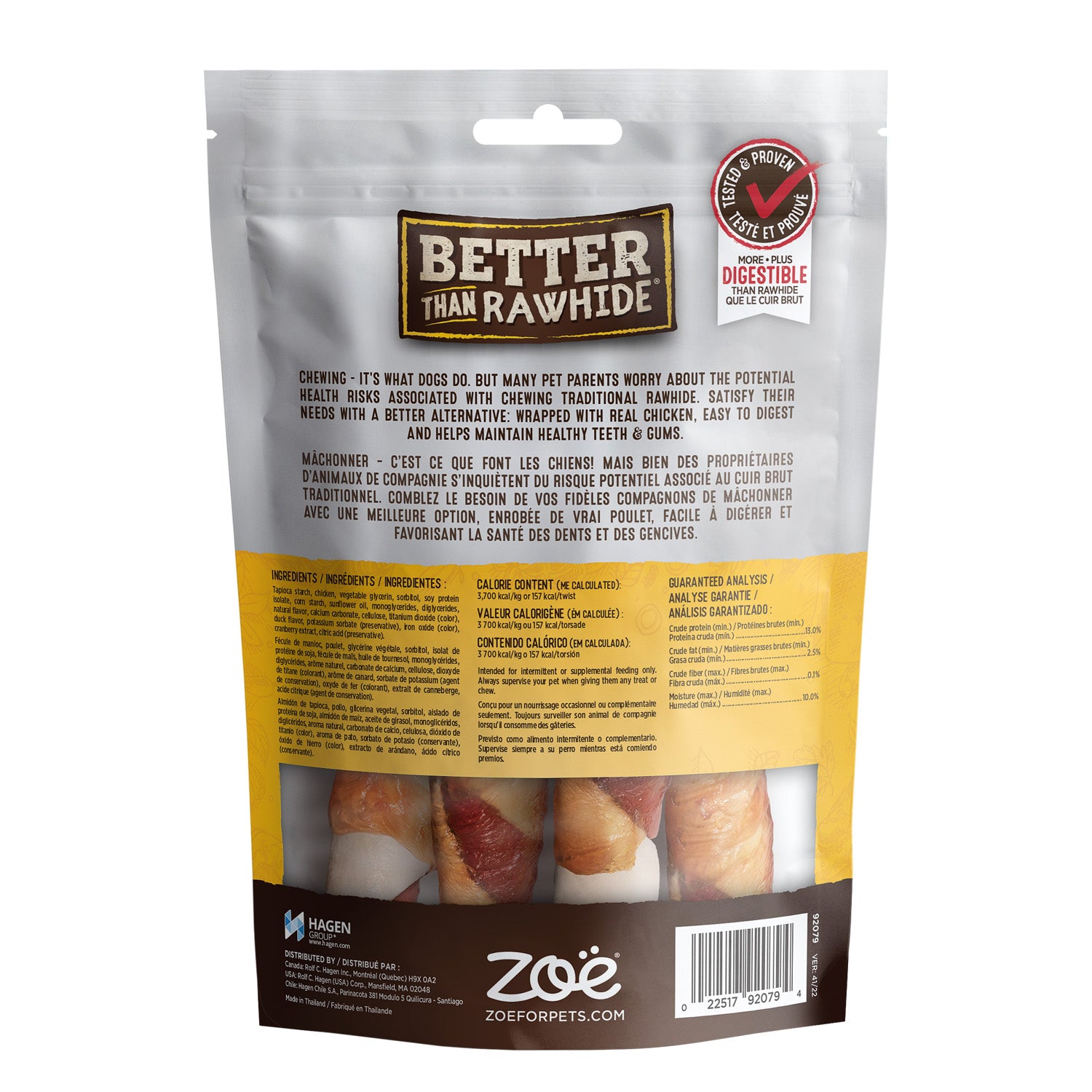 Better Than Rawhide Twists 5pk