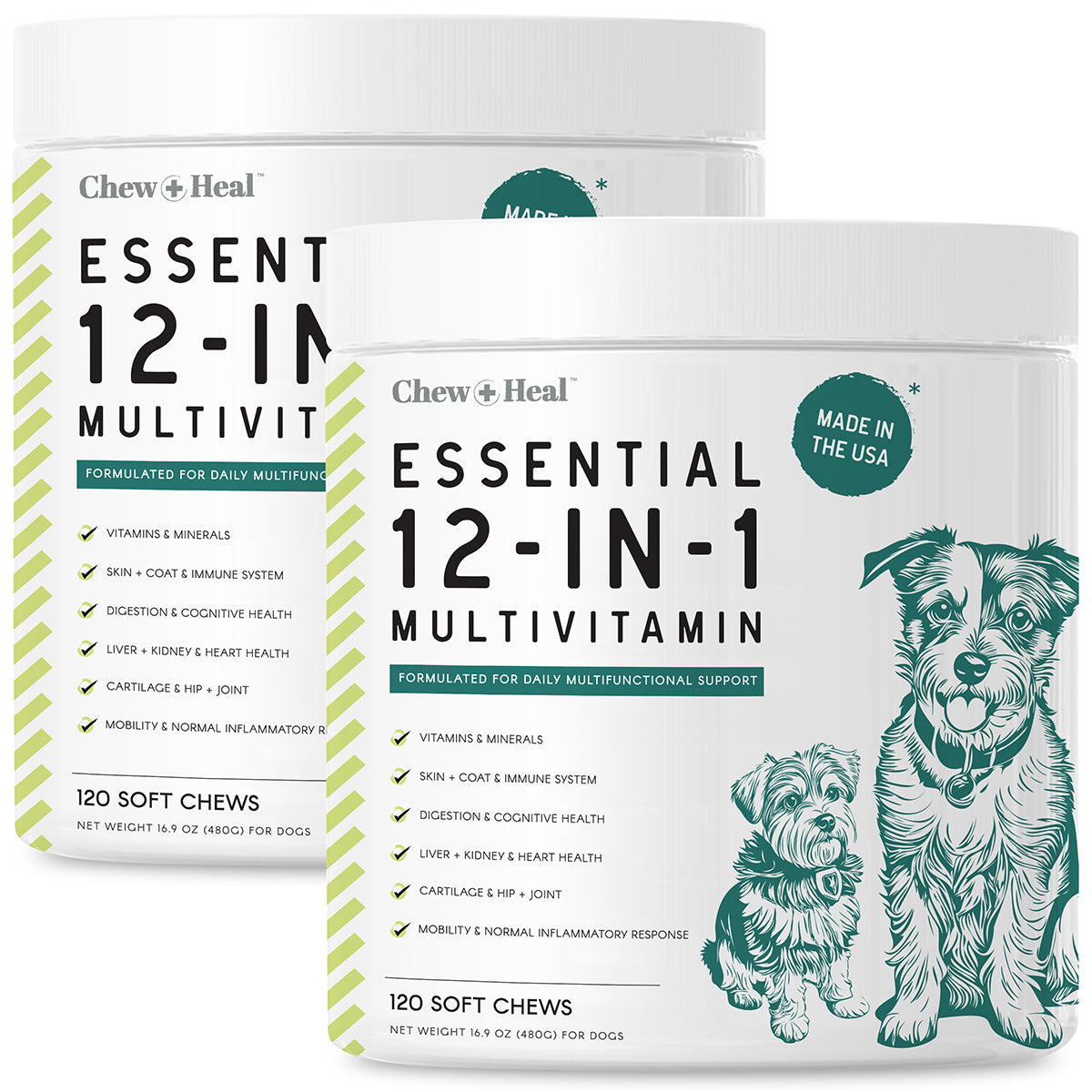 Product Image for Essential 12-in-1 Multivitamin 2 Pack