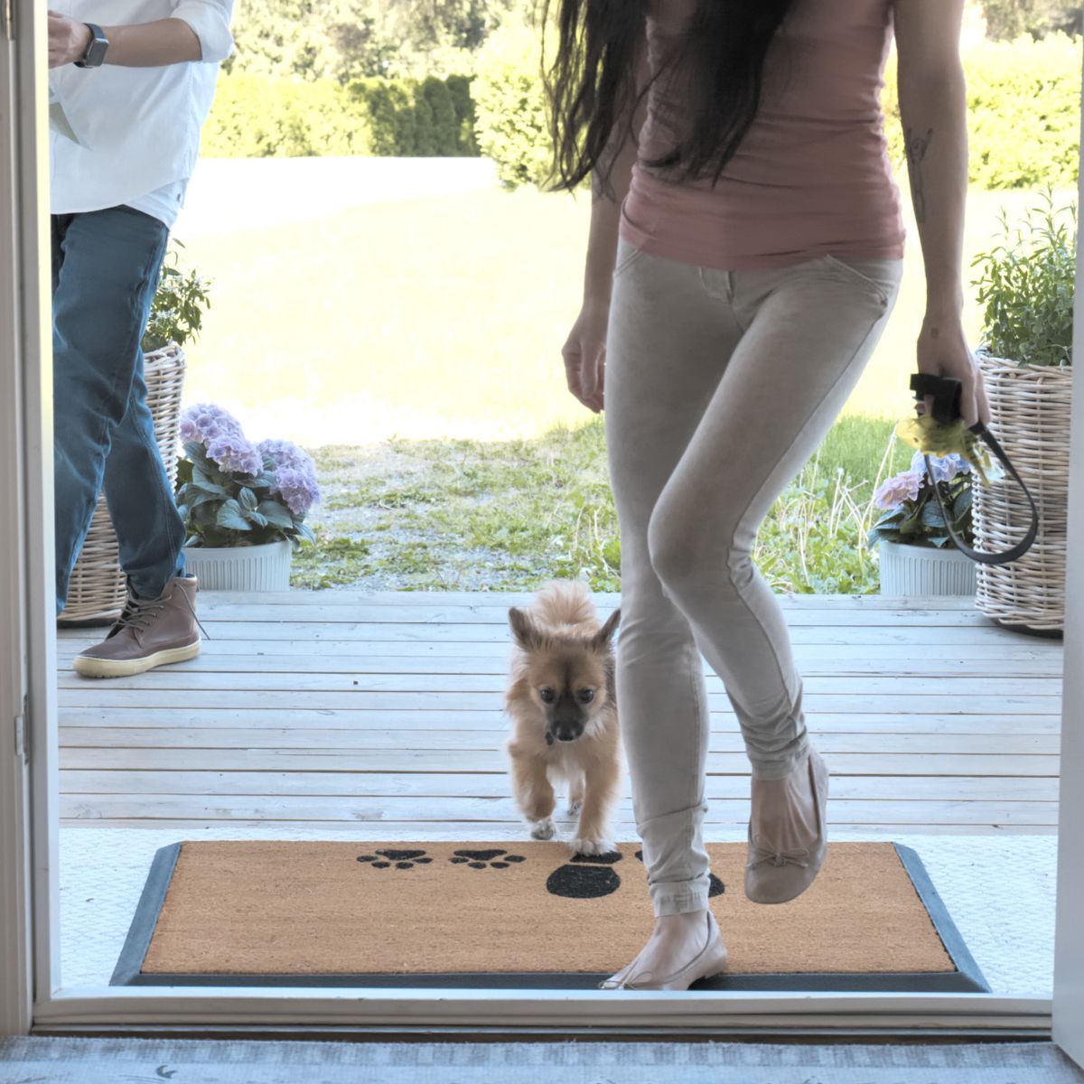 Foot + Paw Convertible Entrance Doormat Set