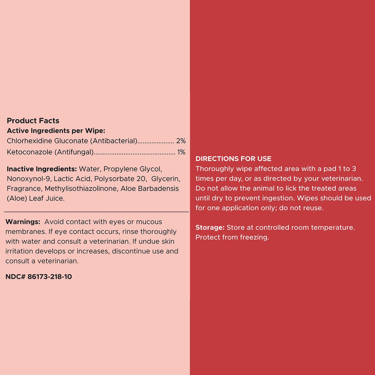 Antibacterial & Antifungal Wipes 2 Pack