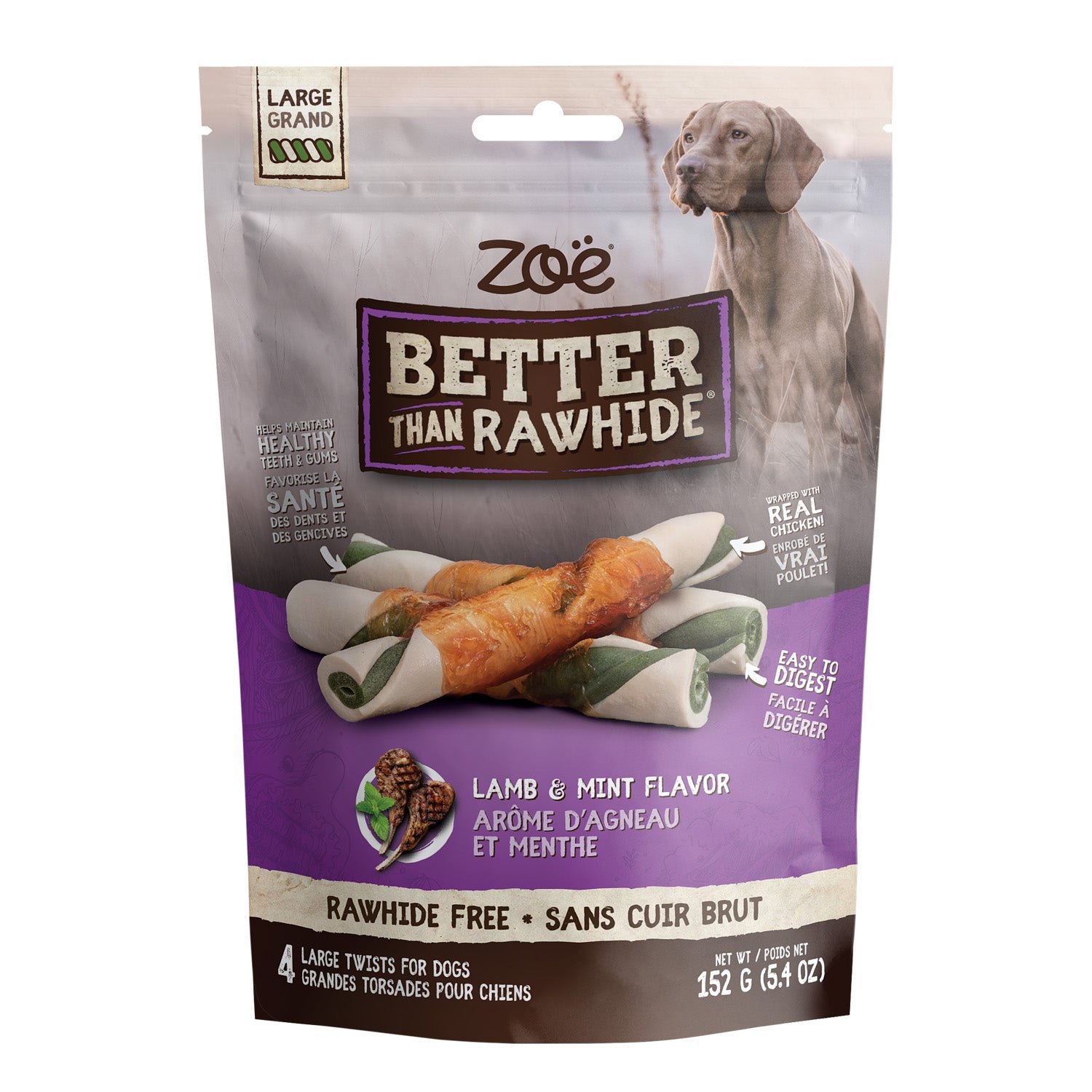 Better Than Rawhide Twists 5pk