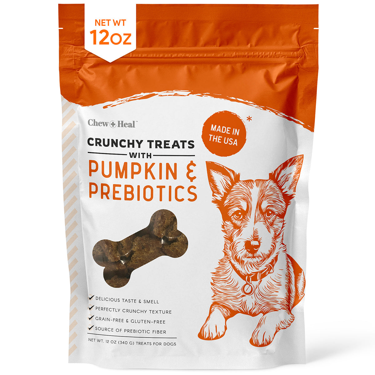Crunchy Treats with Pumpkin & Prebiotics