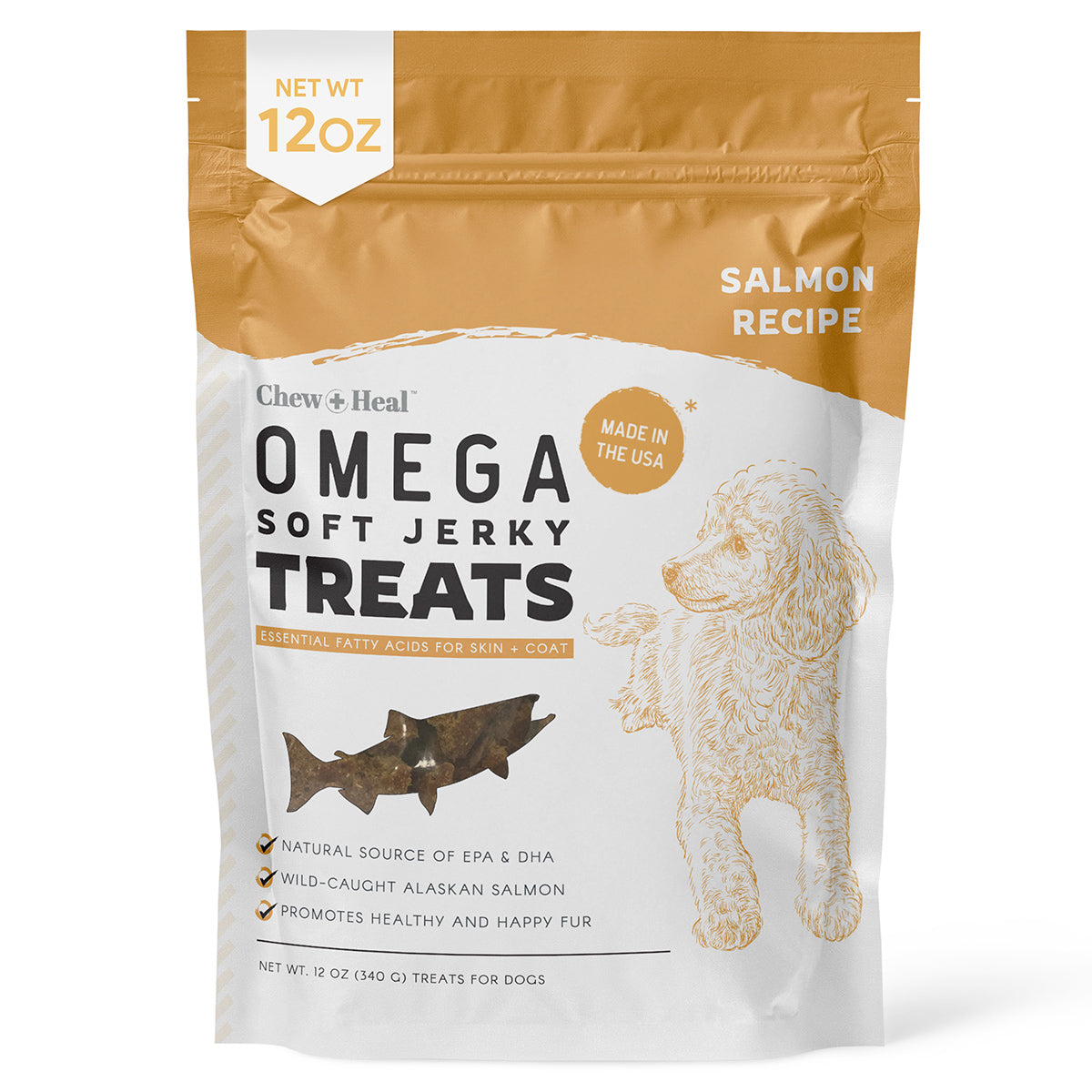 Product Image for Wild Alaskan Omega Soft Jerky Treats