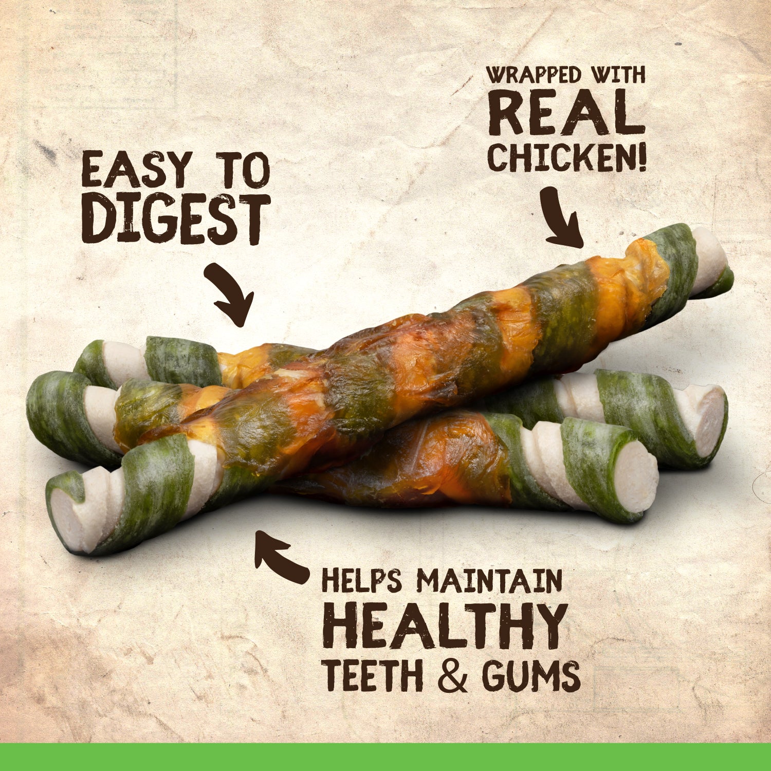 Better Than Rawhide Twists 4pk