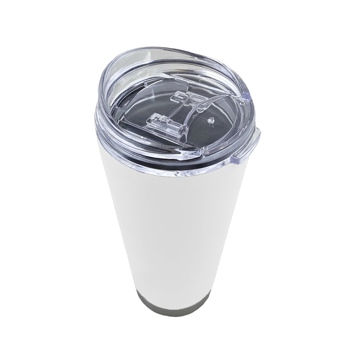 Never Camp Alone 18-oz Double-Wall Stainless Steel Tumbler