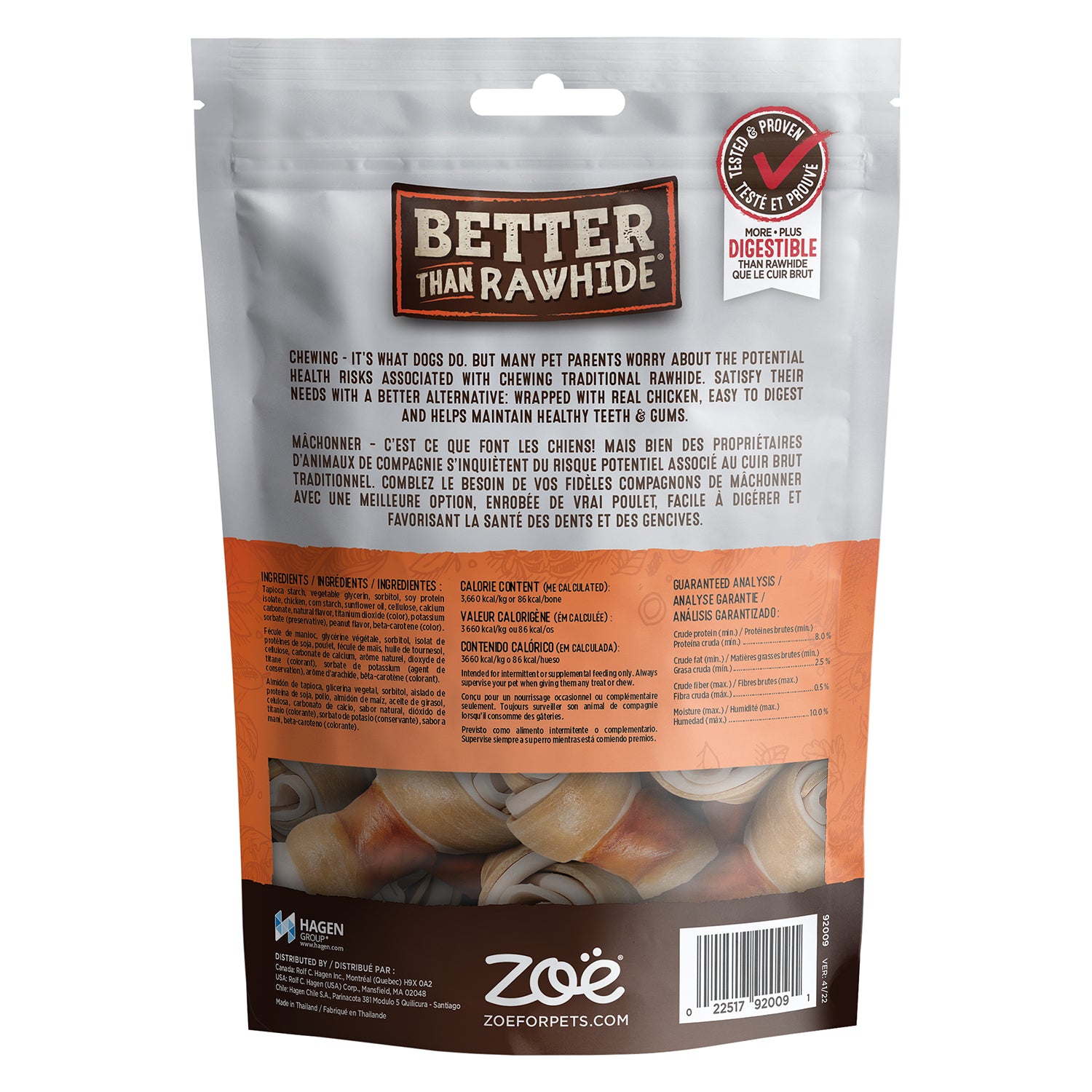 Better Than Rawhide Mini Bones 4pk