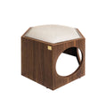 Suki Cat Stool and Shelf