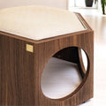 Suki Cat Stool and Shelf
