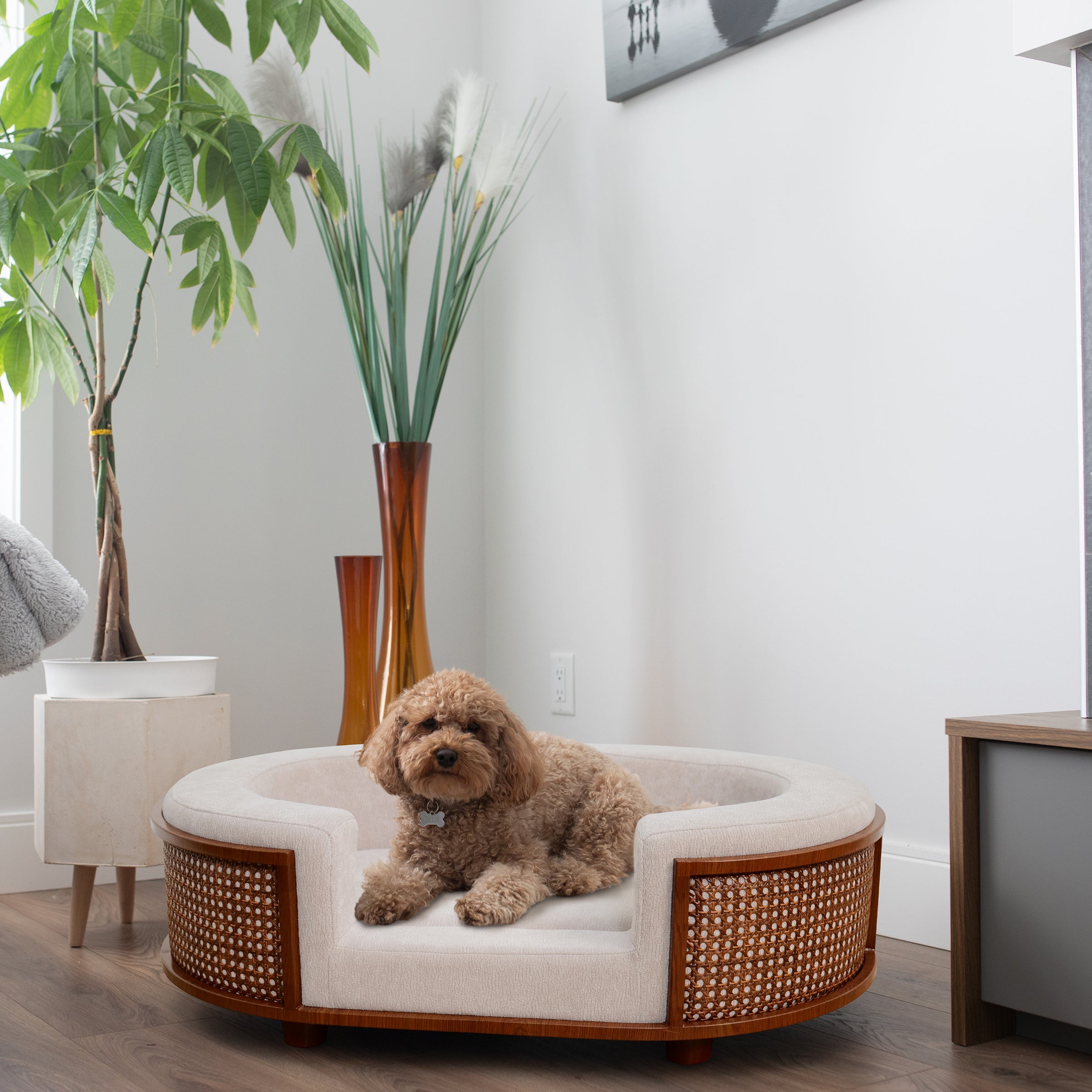 Second Product Image for Gracie Rattan Bed